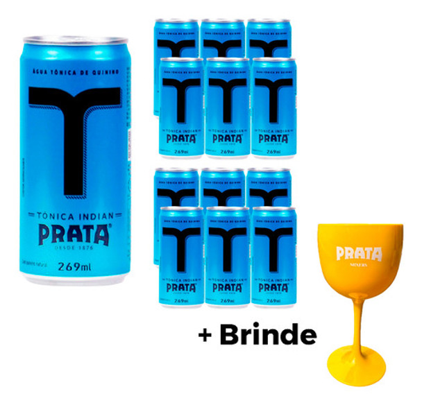Água Tônica Prata Indian Lata 269ml 12 Un. 0