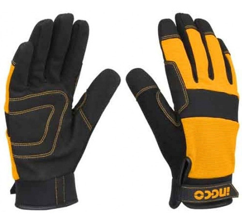 Guantes Mecánico De Trabajo Microfibra Ingco Hgmg01-xl - Tyt 0