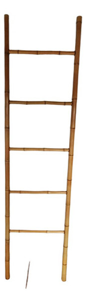 Painel Escada  Em Bambu 1,35 Cm X 40 Cm  4 Degraus 0