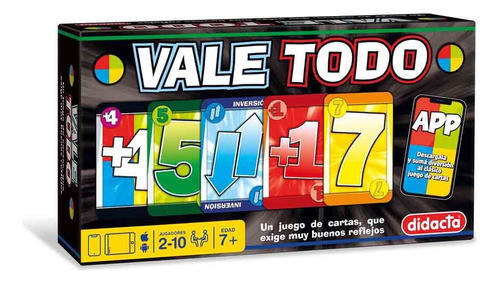 Juego Vale Todo - Juego De Mesa - Vamos A Jugar 0