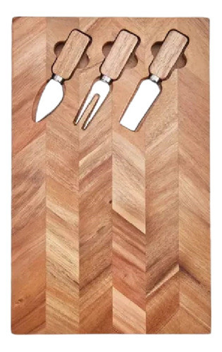 Tabua De Frios - Conjunto Com 4 Peças Chevron Member's Mark 0