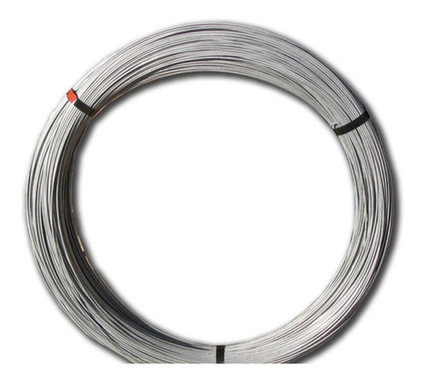 Alambre Ovalado Galvanizado 17/15 1.000 Mts 43 Kg Alambrado 0