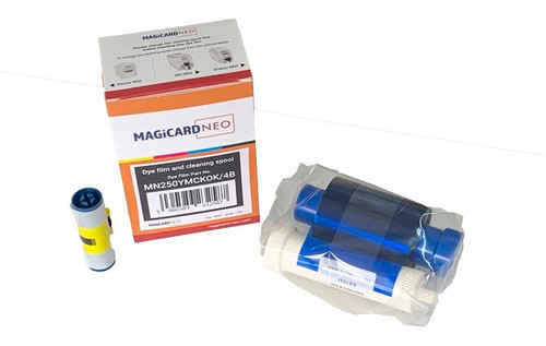 Ribbon Magicard Neo Frente Color Dorso Megro Mn250ymcko X250 0