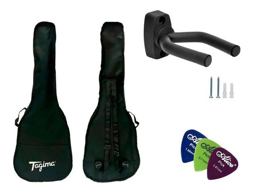 Capa P/ Violão Tagima Folk Simples Com Alças + Suporte 0