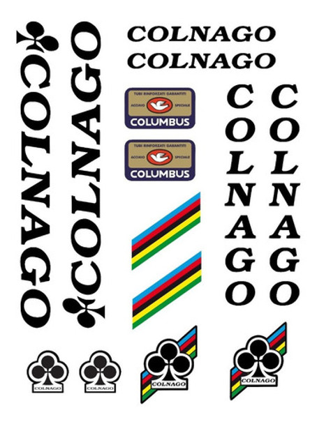 Calcomania Adhesivas Colnago 0