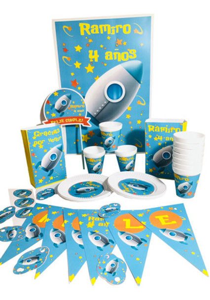 Cotillón Infantil Personalizado X 20  Cohetes 0