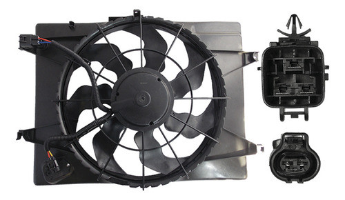 Electroventilador Con Soporte Kia Sportage 2011-13 0