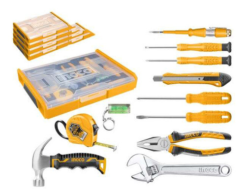 Set Organizador + 11 Herramientas Basicas Para El Hogar 0