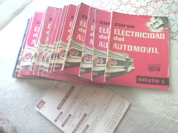 Lote Revistas Curso Por Correo Ceac Electricidad De Autos 0
