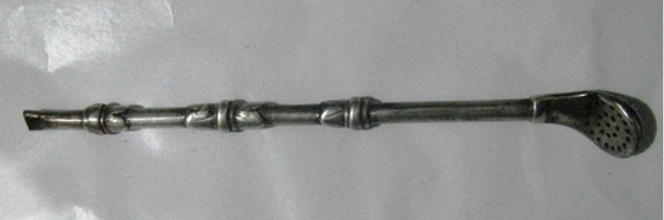 Bombilla Para Mate De Plata Sellada 800 0 Bombilla Para Mate De Plata Sellada 800 0