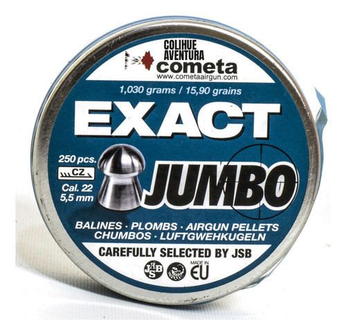 Balines Jsb Exact Jumbo // 5,5mm 15.89gr // 250 Balines 0
