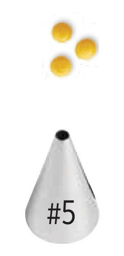 Pico Redondo Numero 5 Wilton Picos Reposteria Titanweb 0