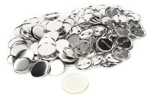 Botão De Alfinete Em Branco, 100 Unidades, Emblema De Segura 0