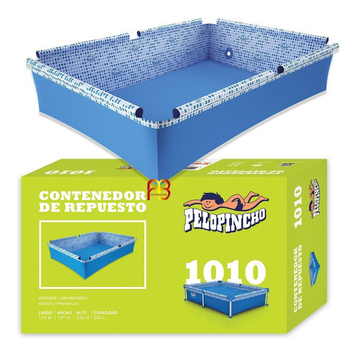 Contenedor De Repuesto Lona P/ Pileta Pelopincho Modelo 1010 0