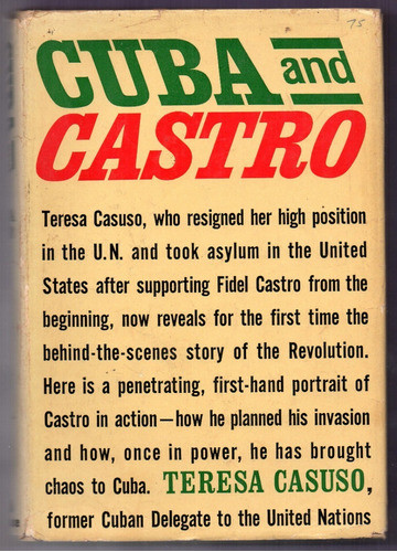 Libro Cuba And Castro - T. Casuso 0