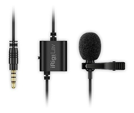 Ik Multimedia Irig Mic Lav Compact Lavalier Microphone For 0