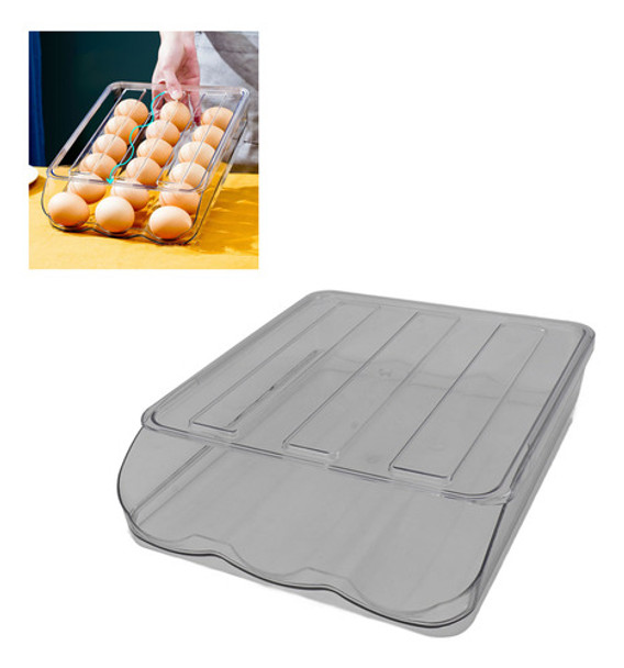 Suporte De Ovos Para Geladeira Tilt Design Transparente Gran 7 Suporte De Ovos Para Geladeira Tilt Design Transparente Gran 7