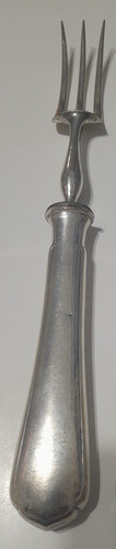 Tenedor Trinchar Antiguo Christofle Francés 30 Cm 0