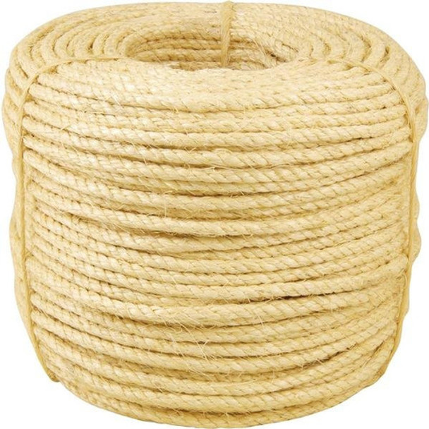 20mt De Cuerda Soga Sisal Grosor 6mm Precio Alta Calidad 0
