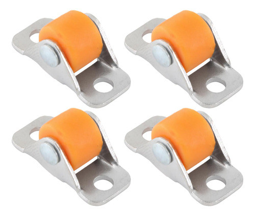 Conjunto De Rodízios De Borracha Pequenos, 4 Peças, 0