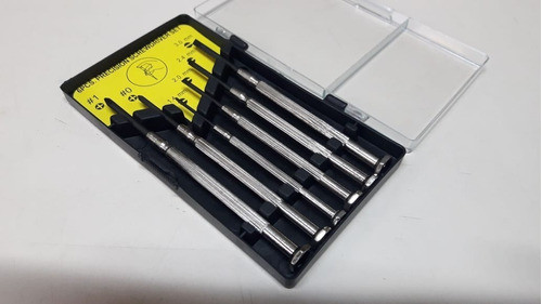 Juego De Destornillador De Precision 6 Piezas Caja Relojero 0
