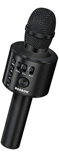 Bonaok - Micrófono Q37, Negro 0