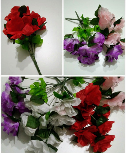 Combo 30 Ramos De Flores Artificial Surtidos X Mayor Once 0