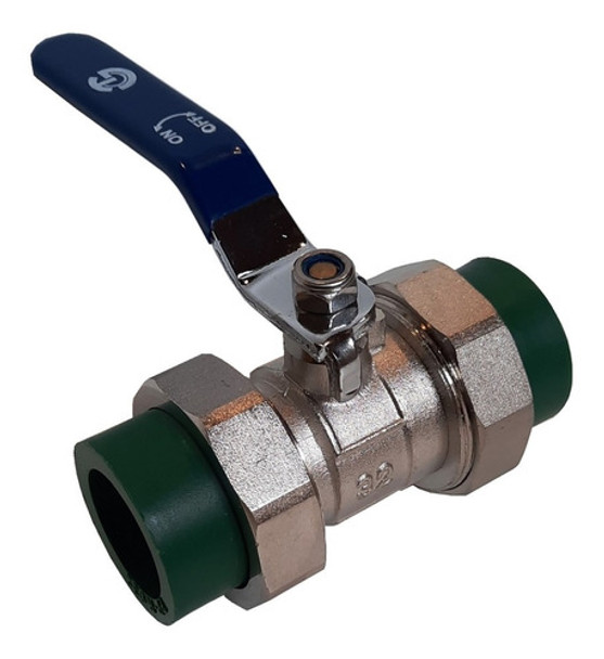 Válvula Esférica Fusion 32mm Con Doble Media Union E 0