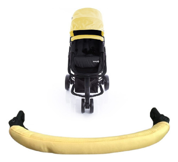 Barra Frontal Carrinho De Bebê Mobi Safety Original Amarela 0