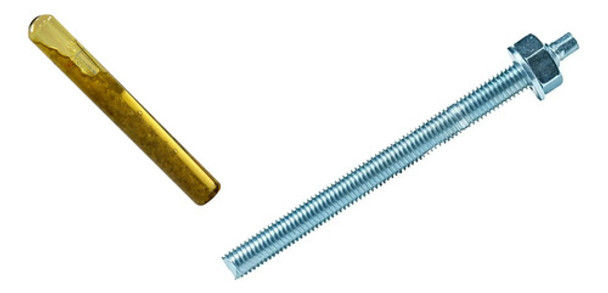 Anclaje Ampolla Quimica Steel Frame M12 + Varilla Roscada 0