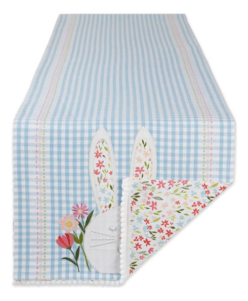 Dii Easter Basics Kitchen Collection, Reversible Table Runne 0