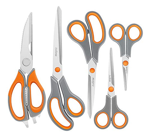 Paquete De Tijeras De Cocina Asdirne, Acero Inoxidable De Gr 0