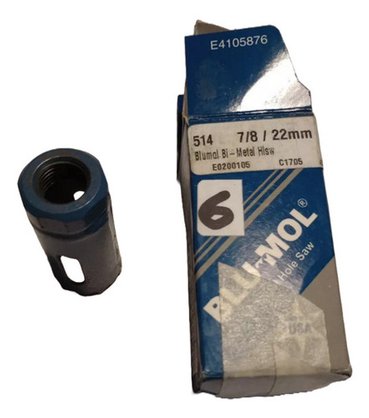 Sierra Copa Bimetálica  Blu-mol  Usa   22 Mm   O   7/8 0