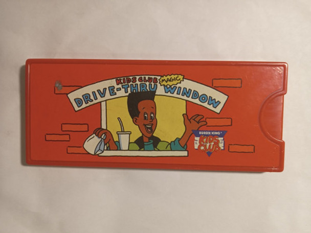 Drive Thru. Juguete Burger King Retro. Años 90 0