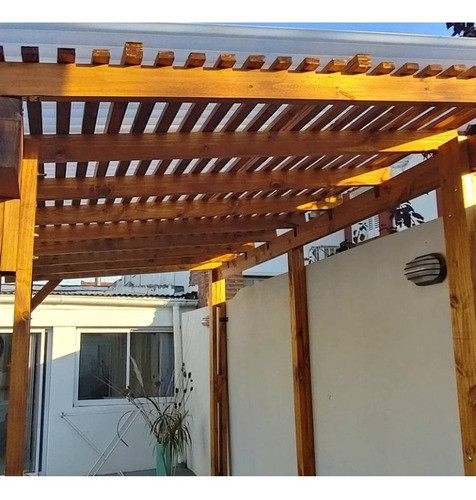 Pérgola De Madera/ Garage 0