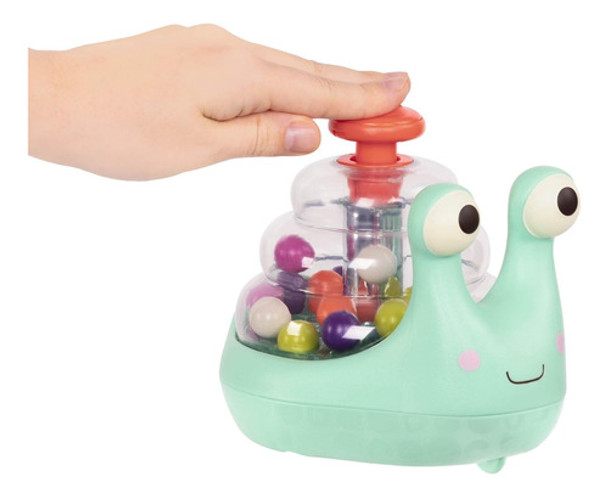 Juguete Caracol Con Ruedas, Luces Con Pelotitas Bebes 10m+ 0