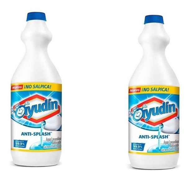 Lavandina Ayudin Anti Splash X 1l. Pack X 2u. (cod. 6453) 0 Lavandina Ayudin Anti Splash X 1l. Pack X 2u. (cod. 6453) 0