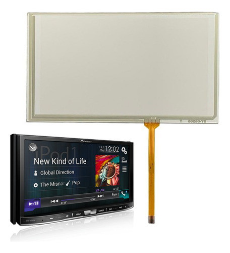 Tela Toque Touch Screen Multimidia Nova Pioneer Avic-f70tv 0
