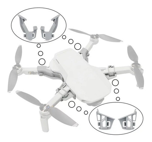 Reforço Estrutural De Braço E Carcaça Drone Dji Mavic Mini 1 0
