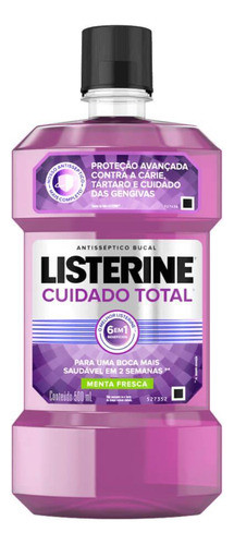 Listerine Cuidado Total Com 500ml 0