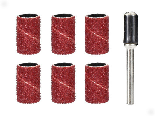 Set Accesorios Lijas De Banda Eje Minitorno Ø6 Black Jack 0