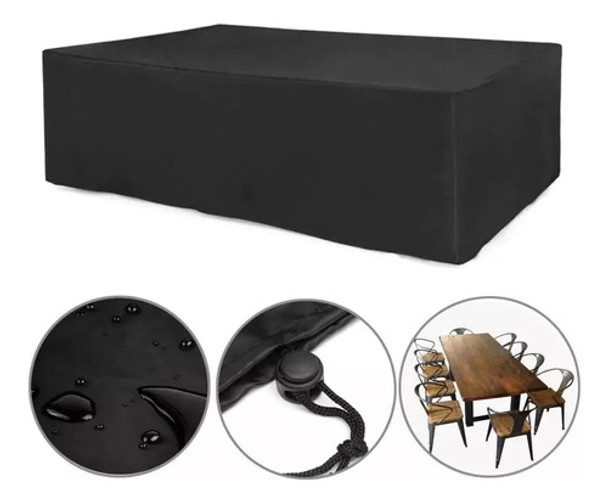 Capa Impermeável Para Mesa Retangular 180x1,03x82cm Bagun 0