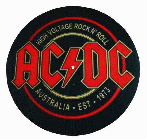 Slipmat Paño Suave Rigido 3mm Profesional Scrach Ac Dc P006 0