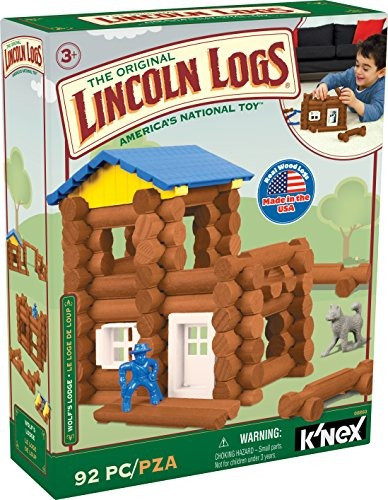 Lincoln Logs Wolf's Lodge - 92 Piezas 0