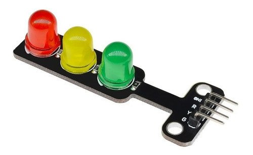 Modulo Semaforo Led Verde Amarillo Rojo Aduino 0