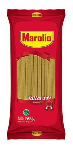 Pack X 12 Unid. Fideos  Tallarin 500 Gr Marolio 0