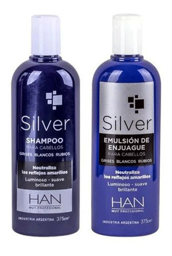 Han Kit Silver Matizador Shampoo + Acondicionador 0