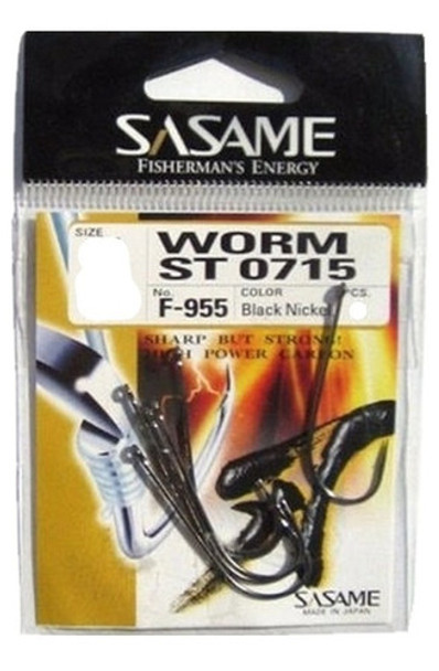 Anzuelo Sasame Worm N° 3/0 Pejerrey Variada 6 Unid 45x18mm 0