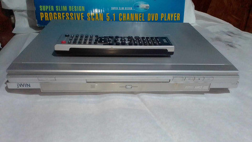 Dvd Jwin Modelo Jd-vd501   Funciona Con Control Remoto 0