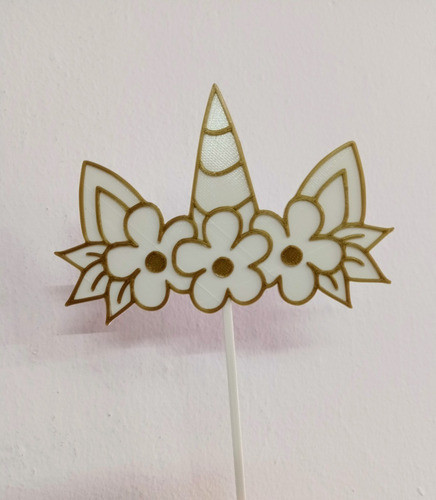 Topper Torta Unicornio 0